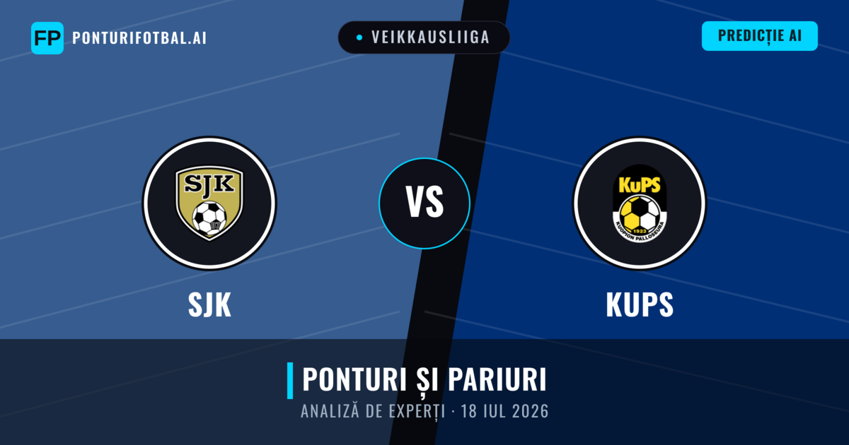 SJK vs KuPS — pronostic și avancronică meci