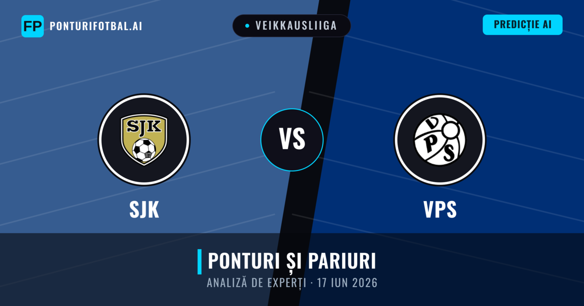 SJK vs VPS — pronostic și avancronică meci