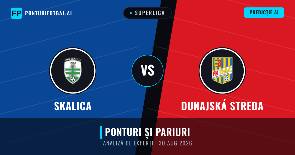 Skalica vs Dunajská Streda — pronostic și avancronică meci
