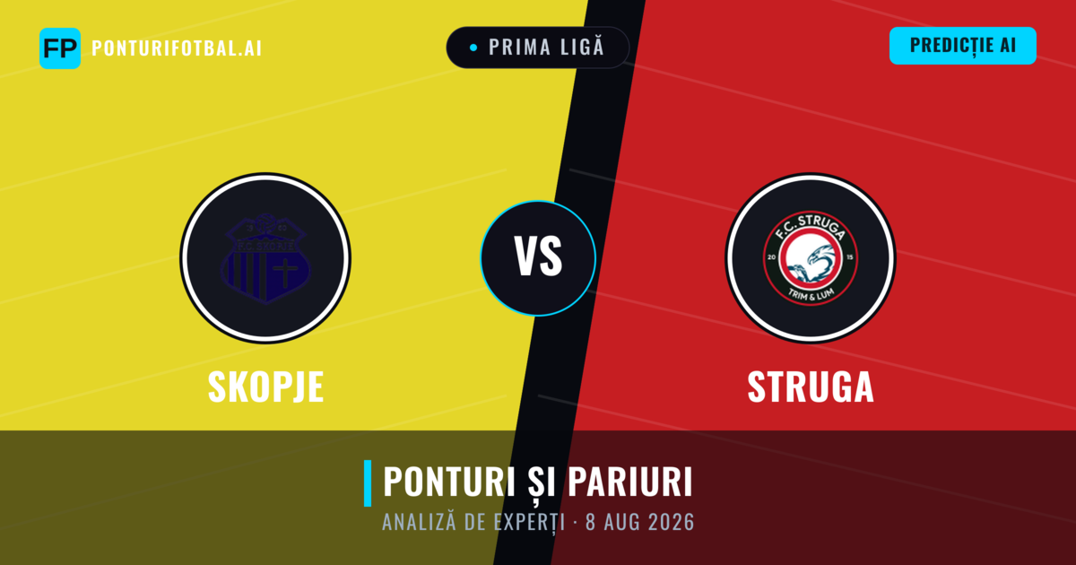 Skopje vs Struga — pronostic și avancronică meci