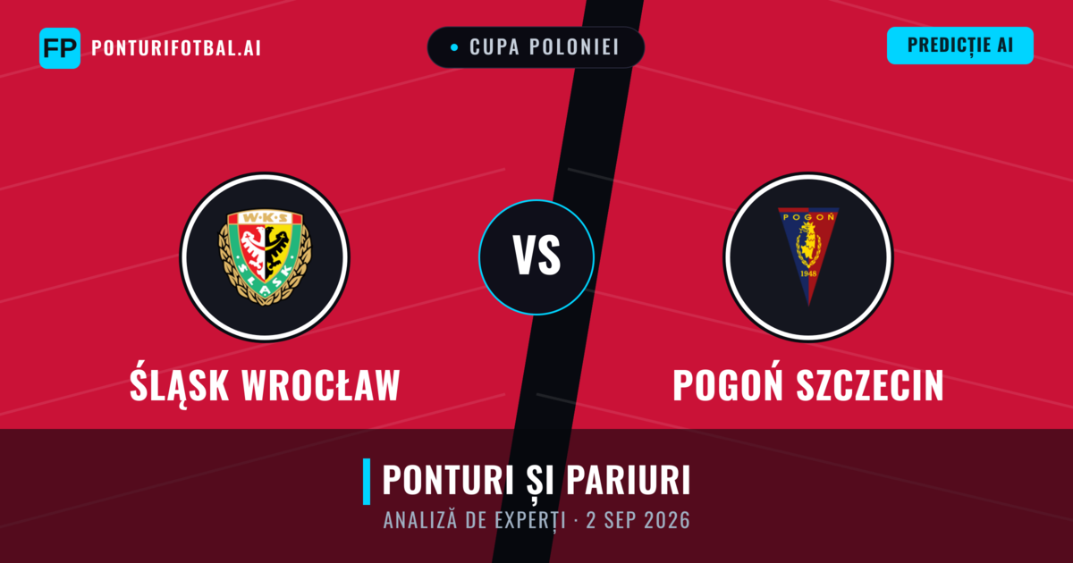 Śląsk Wrocław vs Pogoń Szczecin — pronostic și avancronică meci