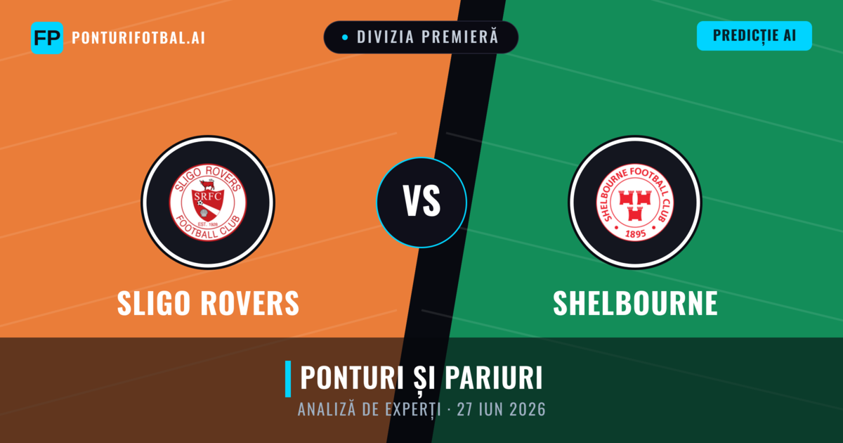 Sligo Rovers vs Shelbourne — pronostic și avancronică meci