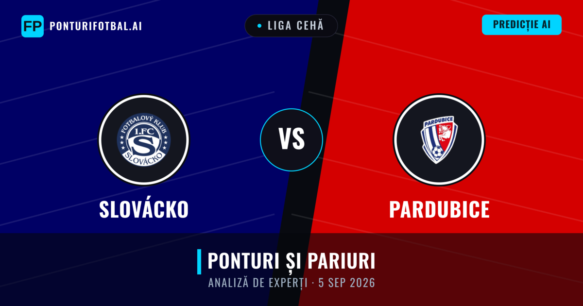 Slovácko vs Pardubice — pronostic și avancronică meci
