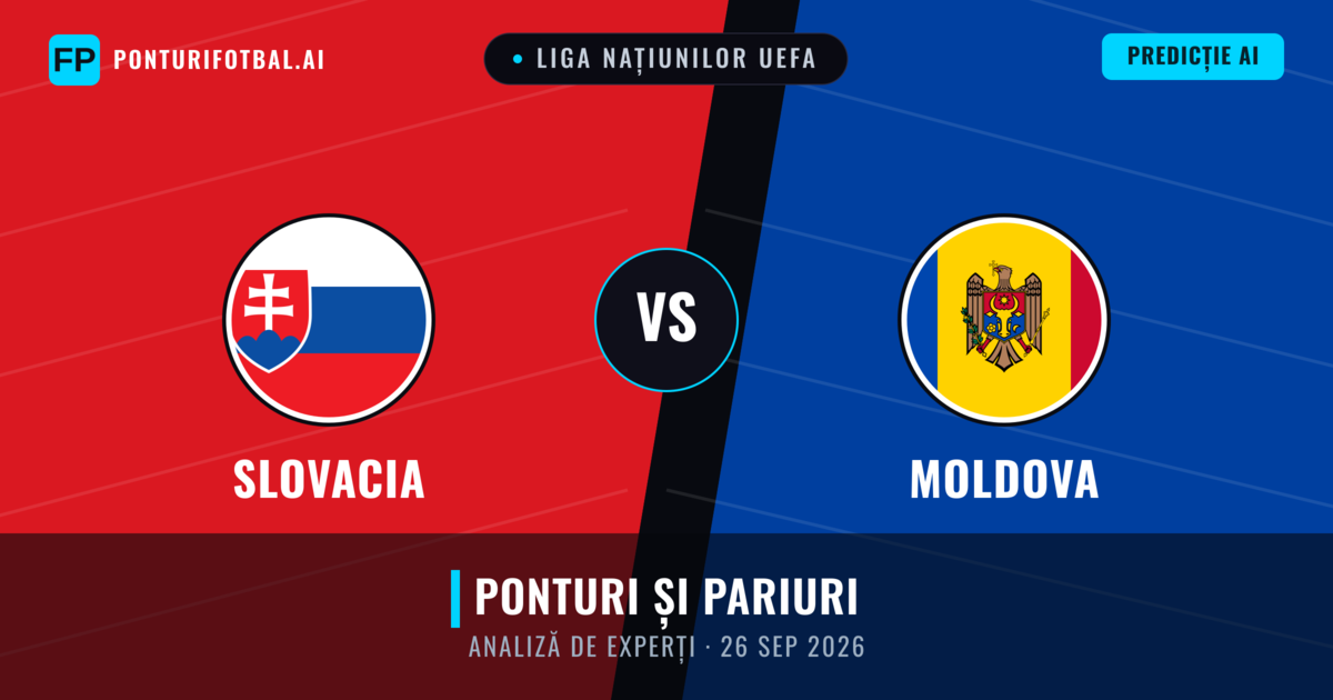 Slovacia vs Moldova — pronostic și avancronică meci
