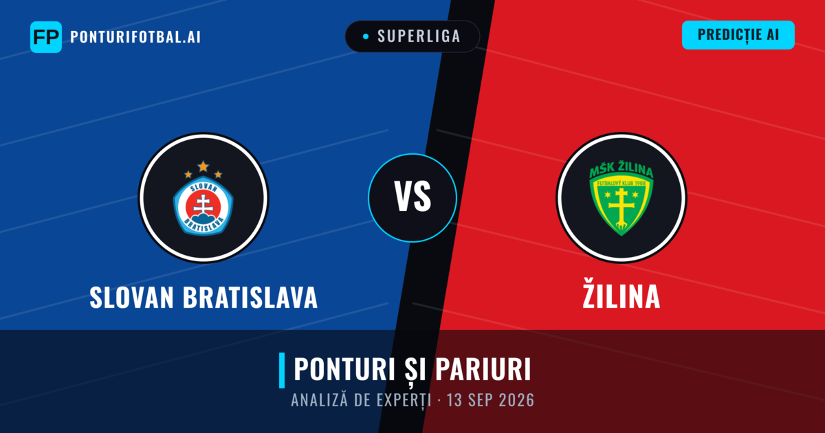Slovan Bratislava vs Žilina — pronostic și avancronică meci