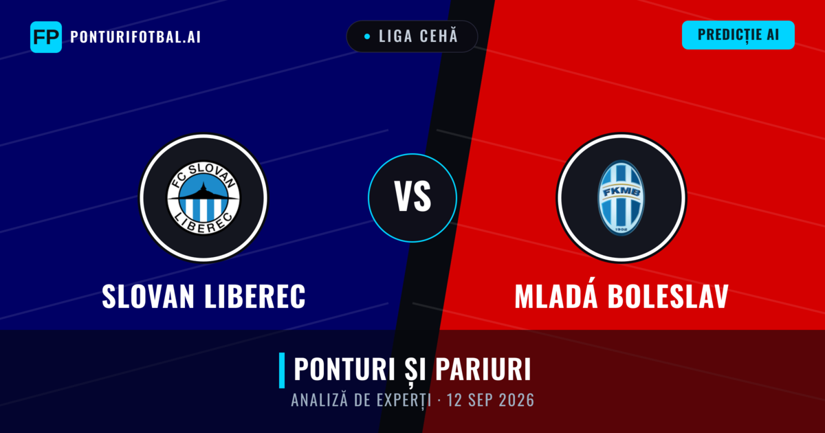 Slovan Liberec vs Mladá Boleslav — pronostic și avancronică meci