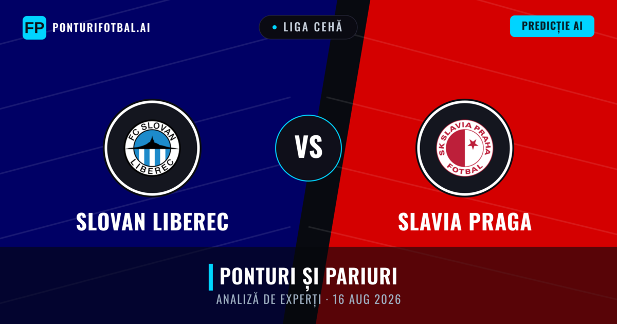 Slovan Liberec vs Slavia Praga — pronostic și avancronică meci