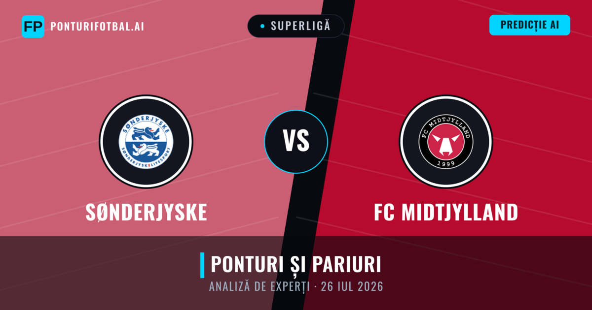 Sønderjyske vs FC Midtjylland — pronostic și avancronică meci