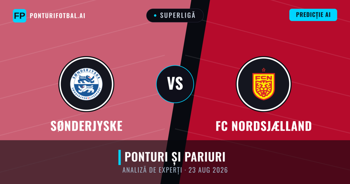 Sønderjyske vs FC Nordsjælland — pronostic și avancronică meci