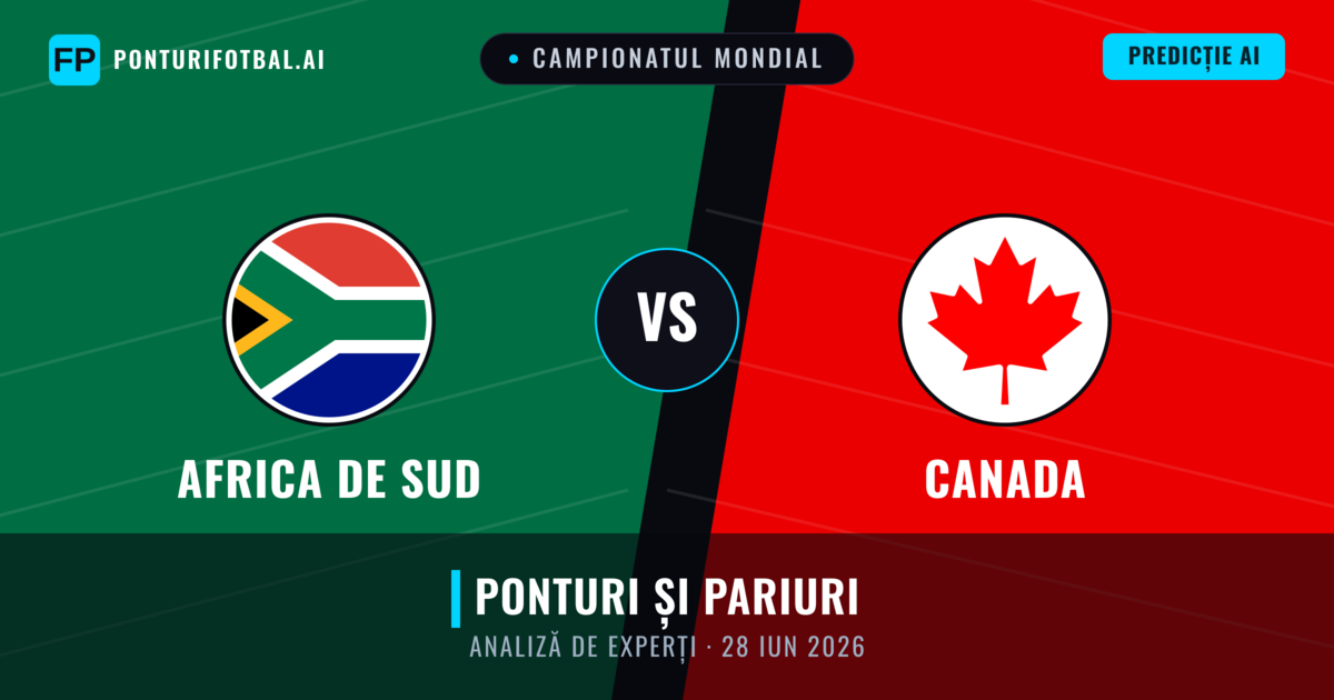 Africa de Sud vs Canada — pronostic și avancronică meci