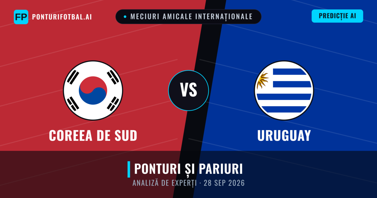 Coreea de Sud vs Uruguay — pronostic și avancronică meci