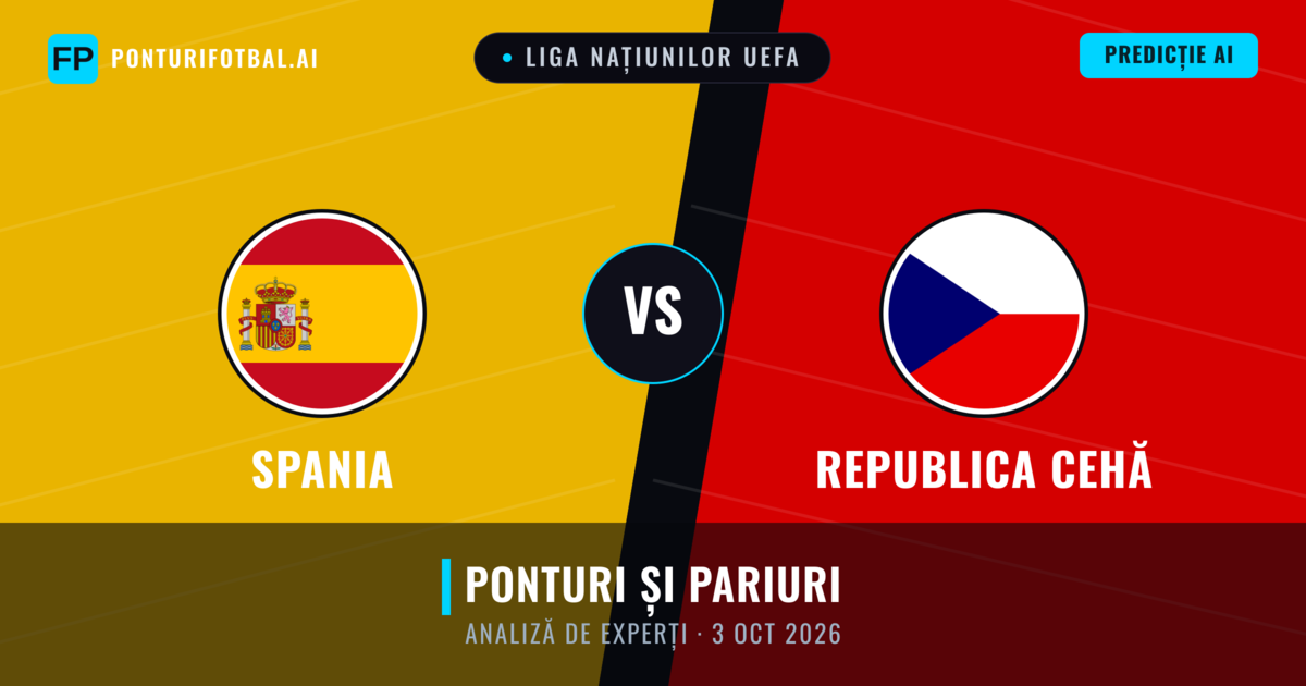 Spania vs Republica Cehă — pronostic și avancronică meci