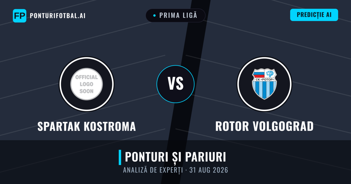Spartak Kostroma vs Rotor Volgograd — pronostic și avancronică meci