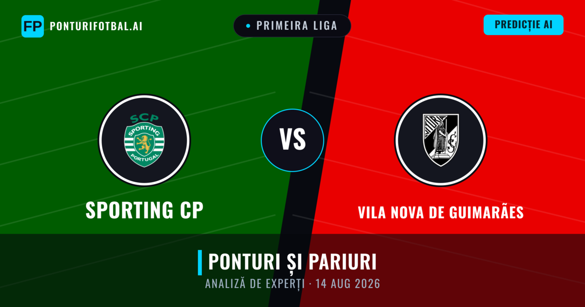 Sporting CP vs Vila Nova de Guimarães — pronostic și avancronică meci