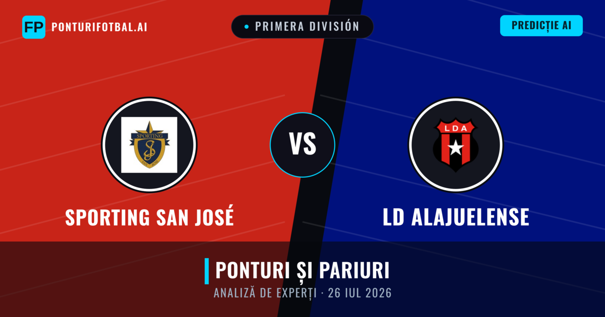Sporting San José vs LD Alajuelense — pronostic și avancronică meci