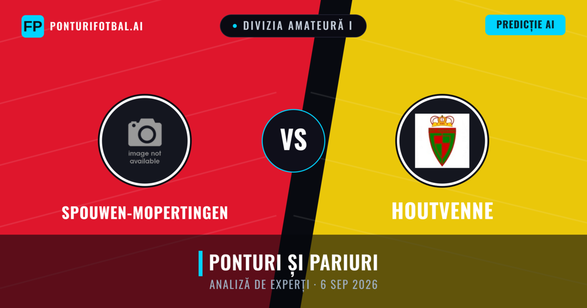 Spouwen-Mopertingen vs Houtvenne — pronostic și avancronică meci