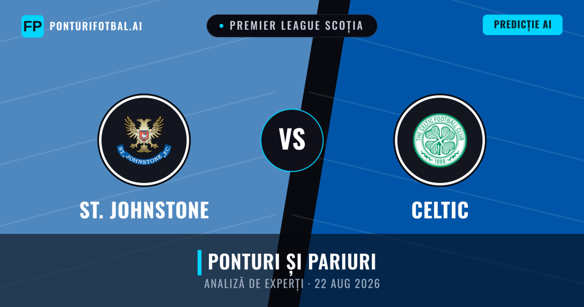 St. Johnstone vs Celtic — pronostic și avancronică meci