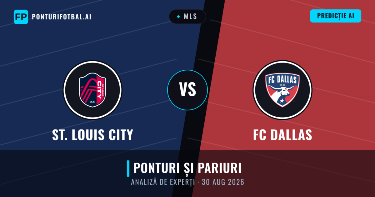 St. Louis City vs FC Dallas — pronostic și avancronică meci