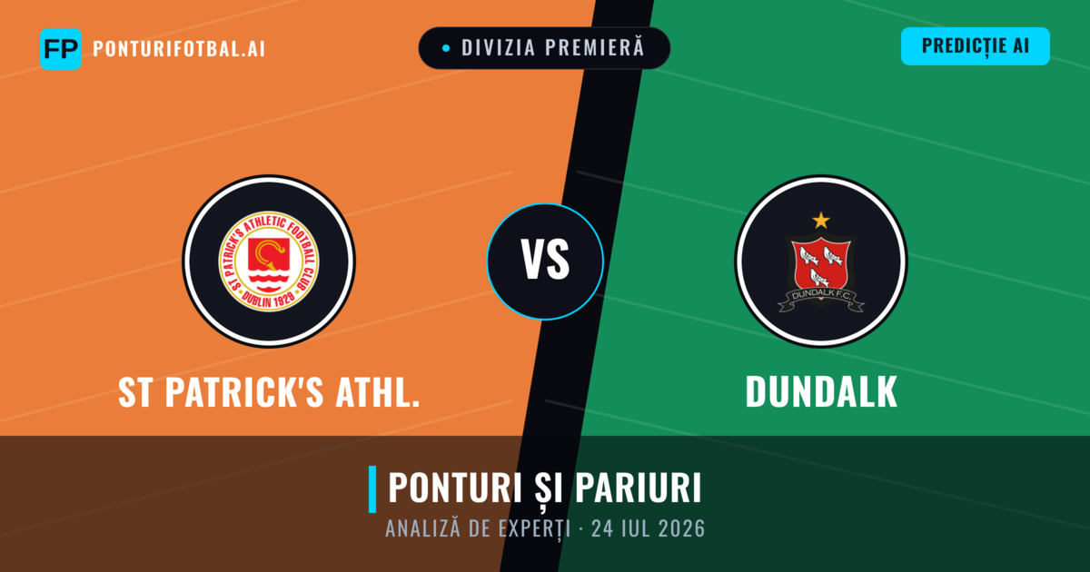 St Patrick's Athl. vs Dundalk — pronostic și avancronică meci