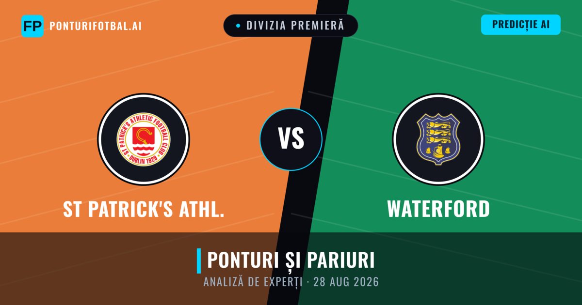 St Patrick's Athl. vs Waterford — pronostic și avancronică meci