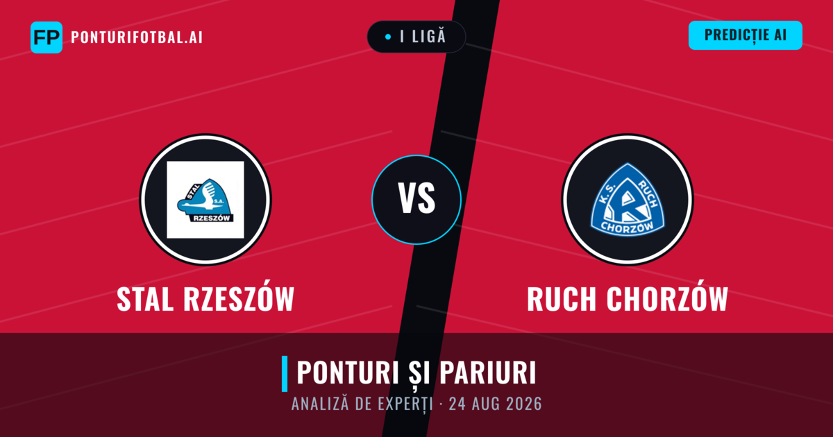 Stal Rzeszów vs Ruch Chorzów — pronostic și avancronică meci
