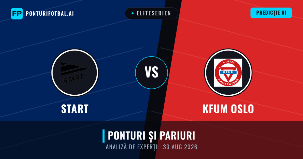 Start vs KFUM Oslo — pronostic și avancronică meci
