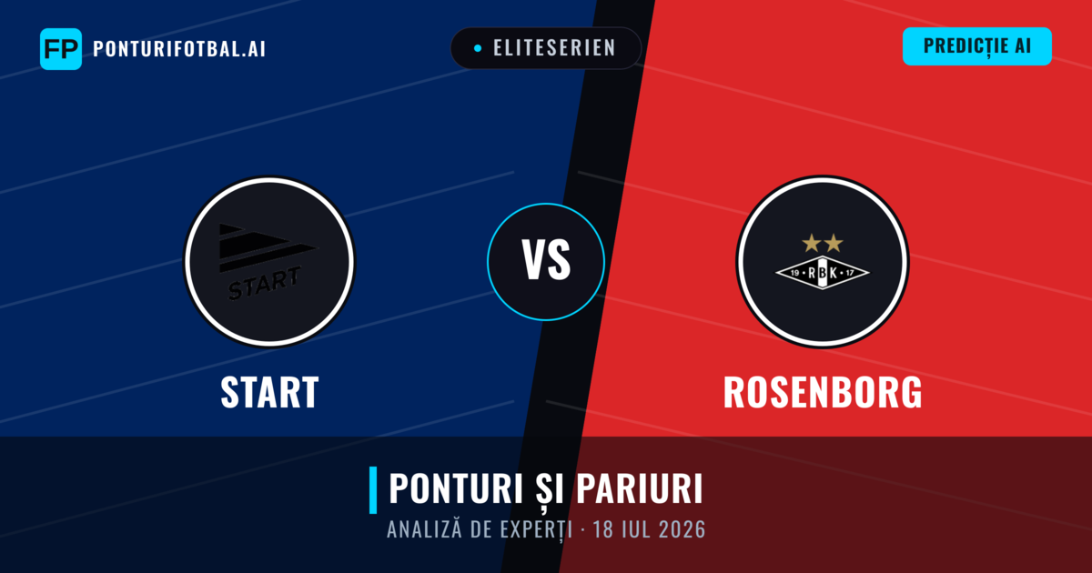 Start vs Rosenborg — pronostic și avancronică meci