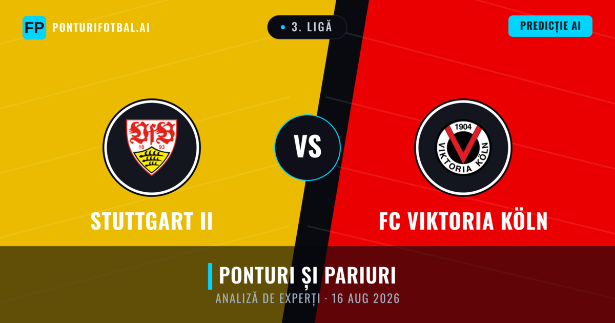 Stuttgart II vs FC Viktoria Köln — pronostic și avancronică meci