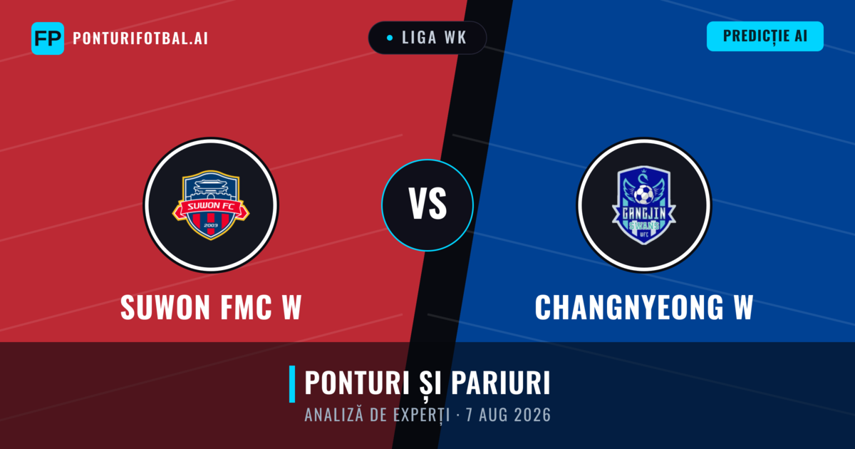 Suwon FMC W vs Changnyeong W — pronostic și avancronică meci