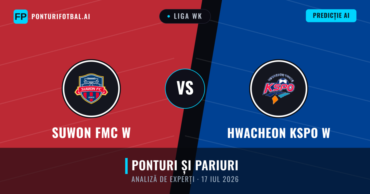 Suwon FMC W vs Hwacheon KSPO W — pronostic și avancronică meci