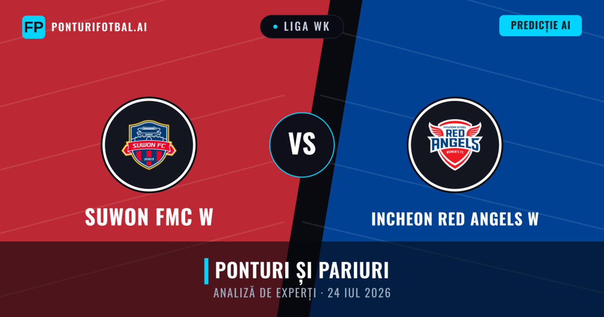 Suwon FMC W vs Incheon Red Angels W — pronostic și avancronică meci