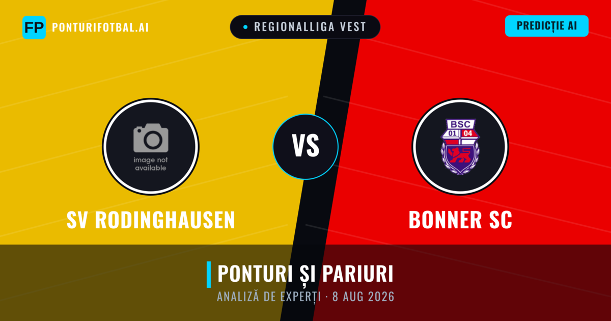 SV Rodinghausen vs Bonner SC — pronostic și avancronică meci