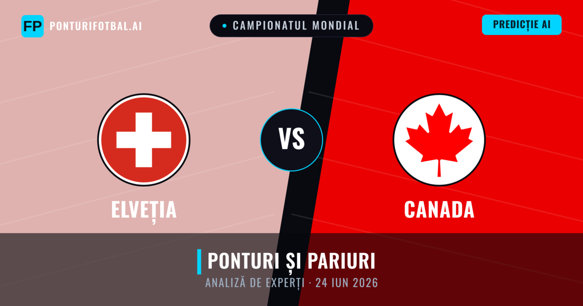 Elveția vs Canada — pronostic și avancronică meci