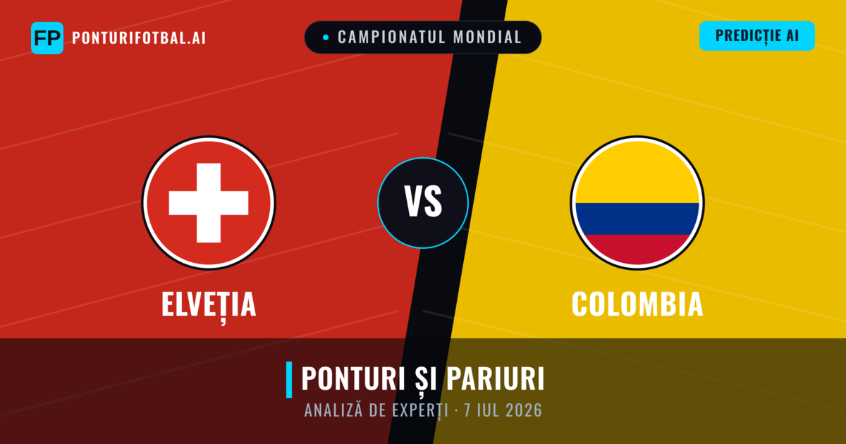 Elveția vs Colombia — pronostic și avancronică meci