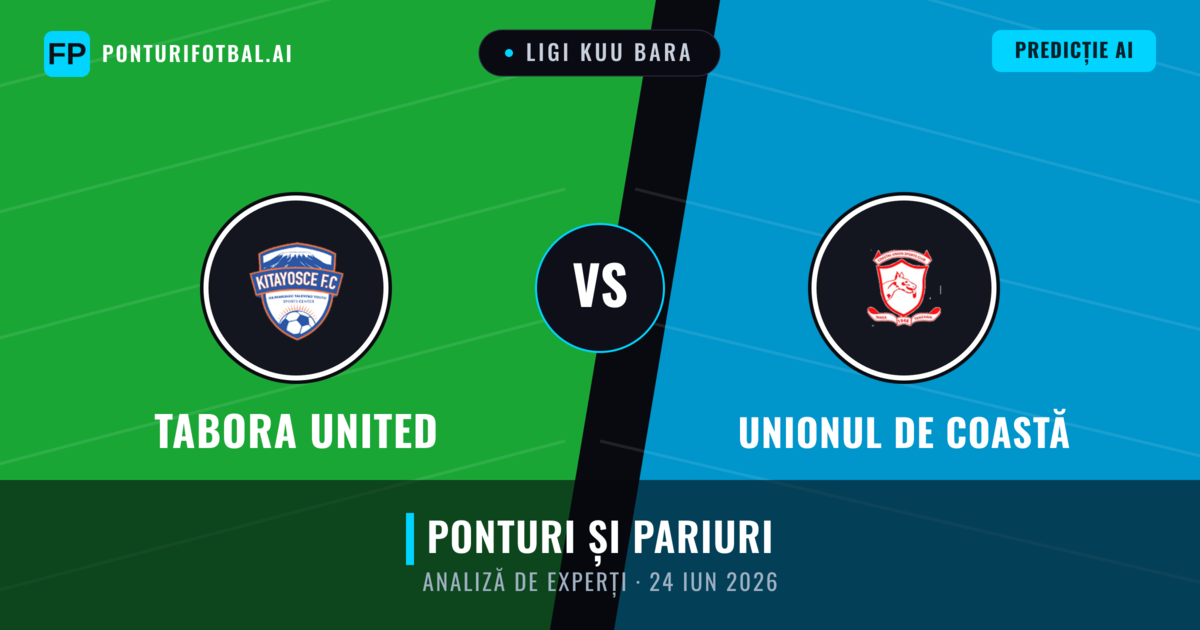 Tabora United vs Unionul de Coastă — pronostic și avancronică meci