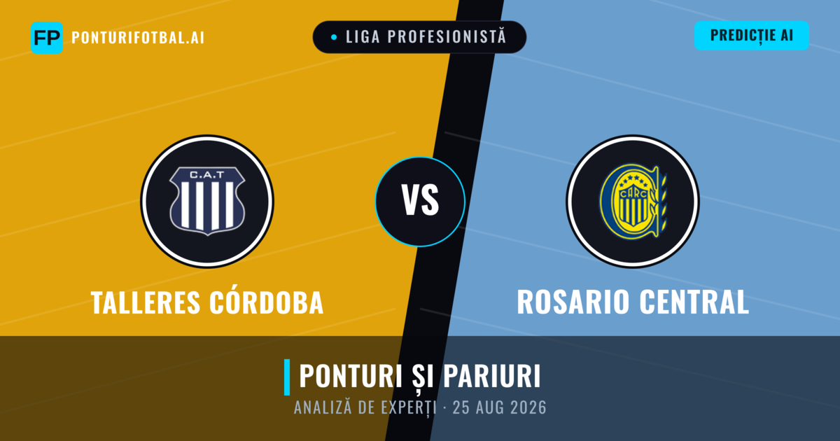 Talleres Córdoba vs Rosario Central — pronostic și avancronică meci