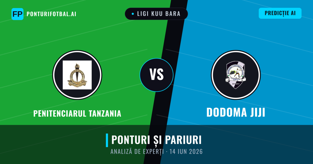 Penitenciarul Tanzania vs Dodoma Jiji — pronostic și avancronică meci