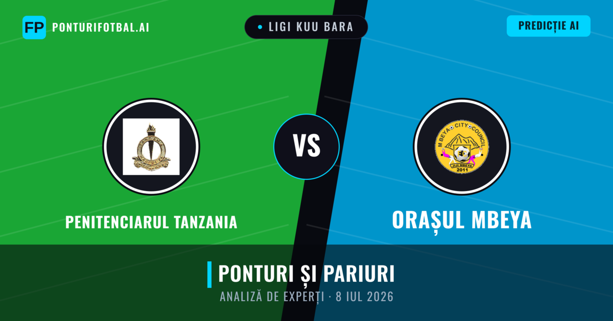 Penitenciarul Tanzania vs Orașul Mbeya — pronostic și avancronică meci