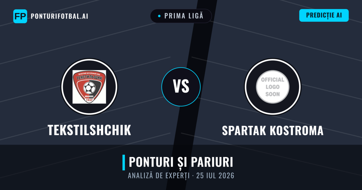 Tekstilshchik vs Spartak Kostroma — pronostic și avancronică meci
