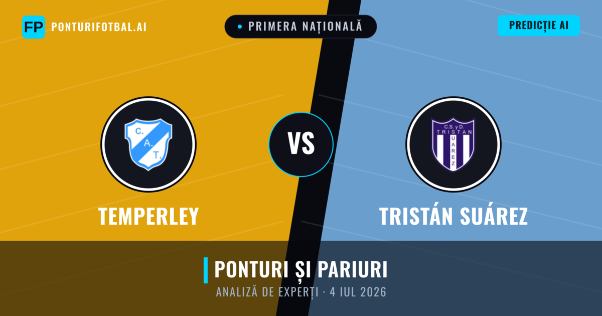 Temperley vs Tristán Suárez — pronostic și avancronică meci