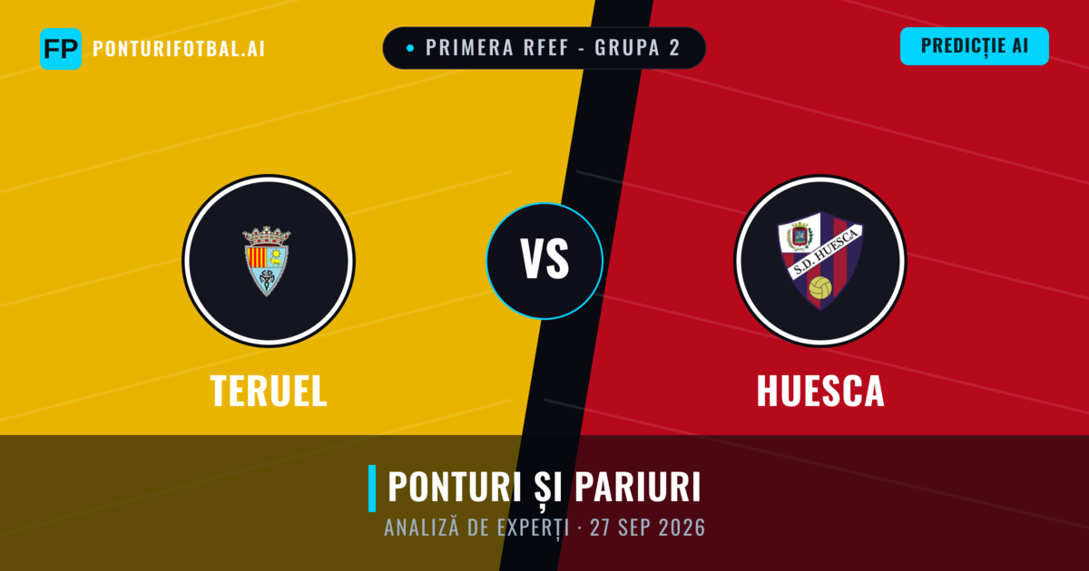 Teruel vs Huesca — pronostic și avancronică meci