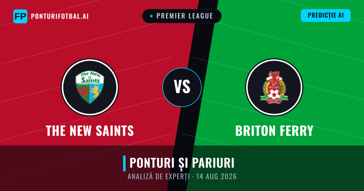 The New Saints vs Briton Ferry — pronostic și avancronică meci