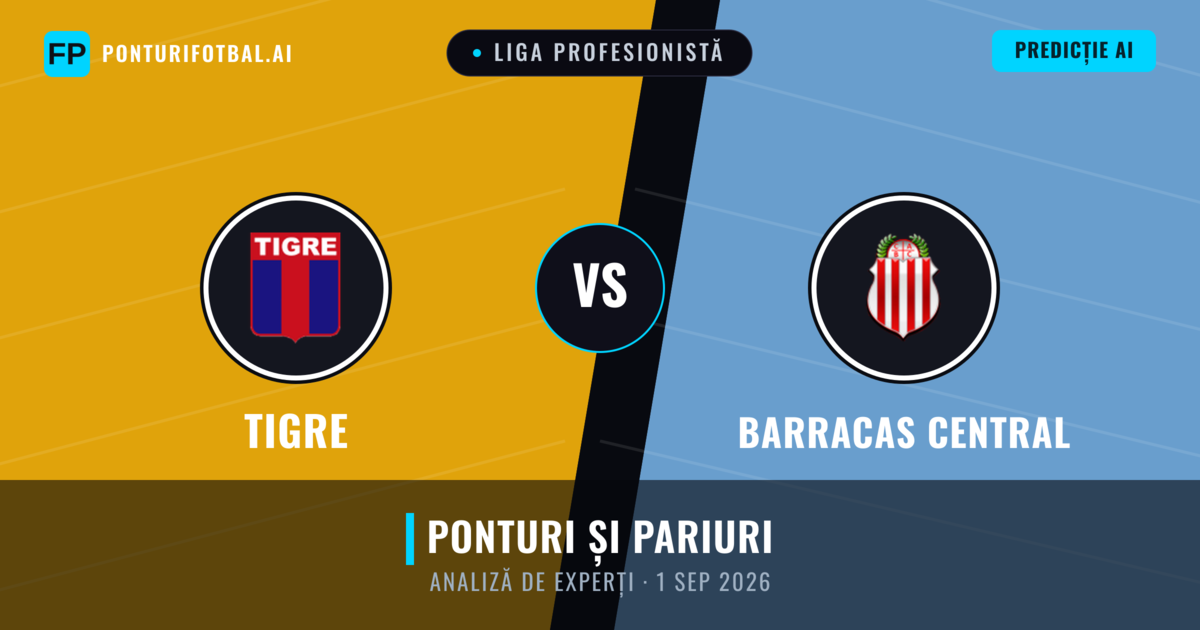 Tigre vs Barracas Central — pronostic și avancronică meci
