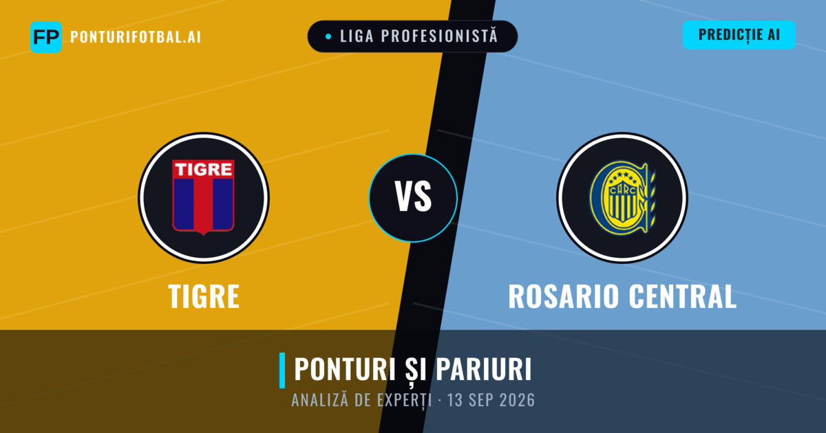 Tigre vs Rosario Central — pronostic și avancronică meci