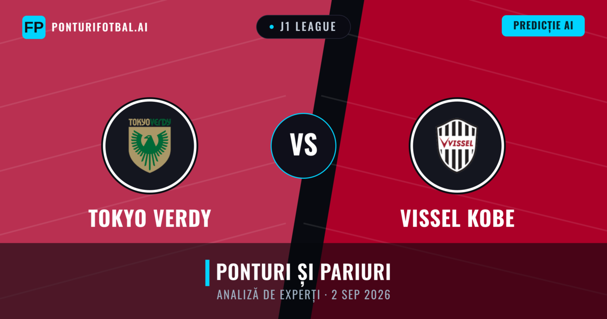Tokyo Verdy vs Vissel Kobe — pronostic și avancronică meci