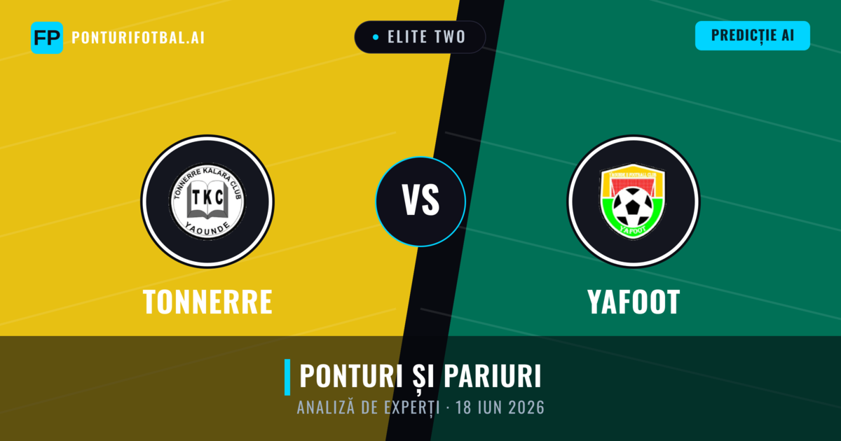 Tonnerre vs Yafoot — pronostic și avancronică meci