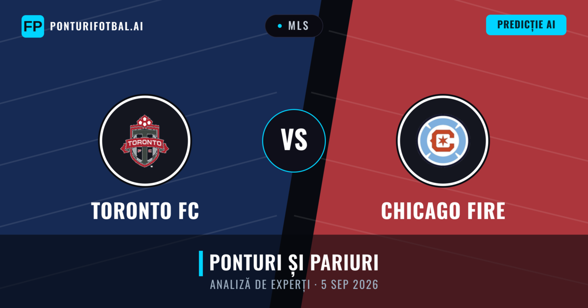 Toronto FC vs Chicago Fire — pronostic și avancronică meci