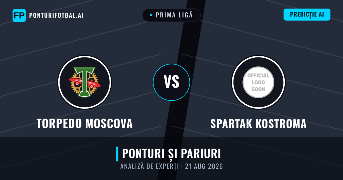 Torpedo Moscova vs Spartak Kostroma — pronostic și avancronică meci