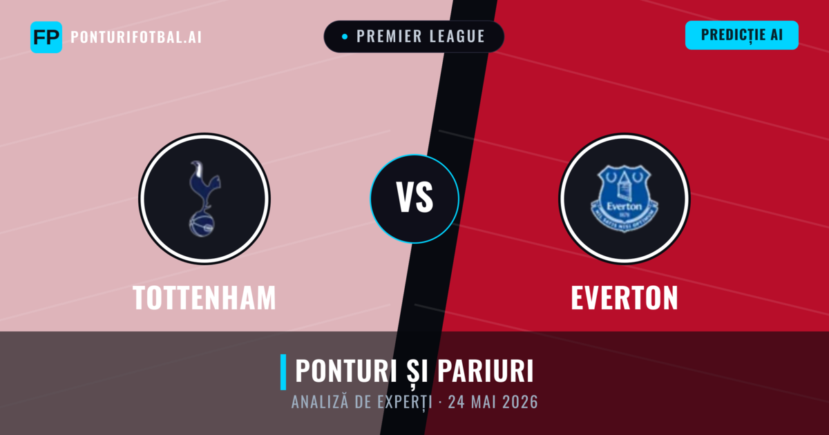 Tottenham vs Everton — pronostic și avancronică meci