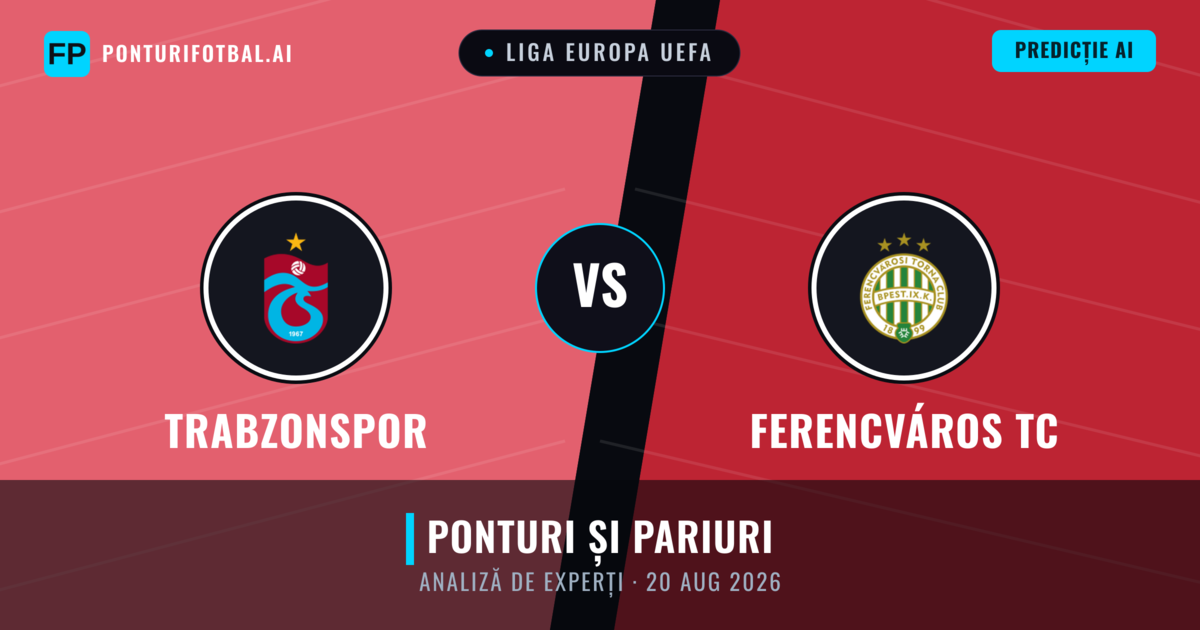 Trabzonspor vs Ferencváros TC — pronostic și avancronică meci